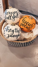 Load image into Gallery viewer, Customized Faux Pumpkins