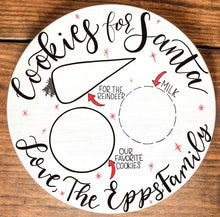 Load image into Gallery viewer, Custom Santa Cookie Tray