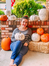 Load image into Gallery viewer, Customized Faux Pumpkins