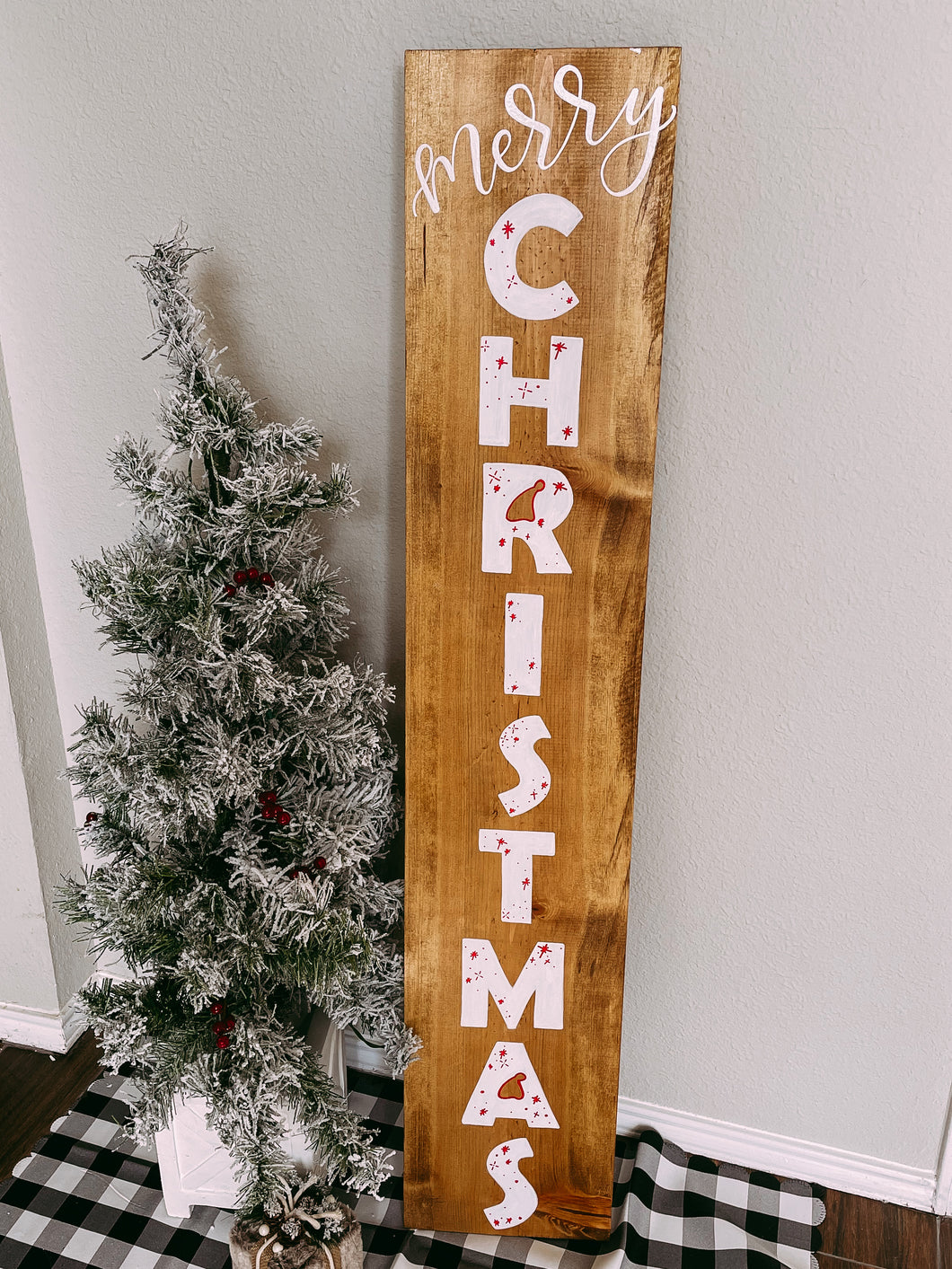 Christmas Porch Sign